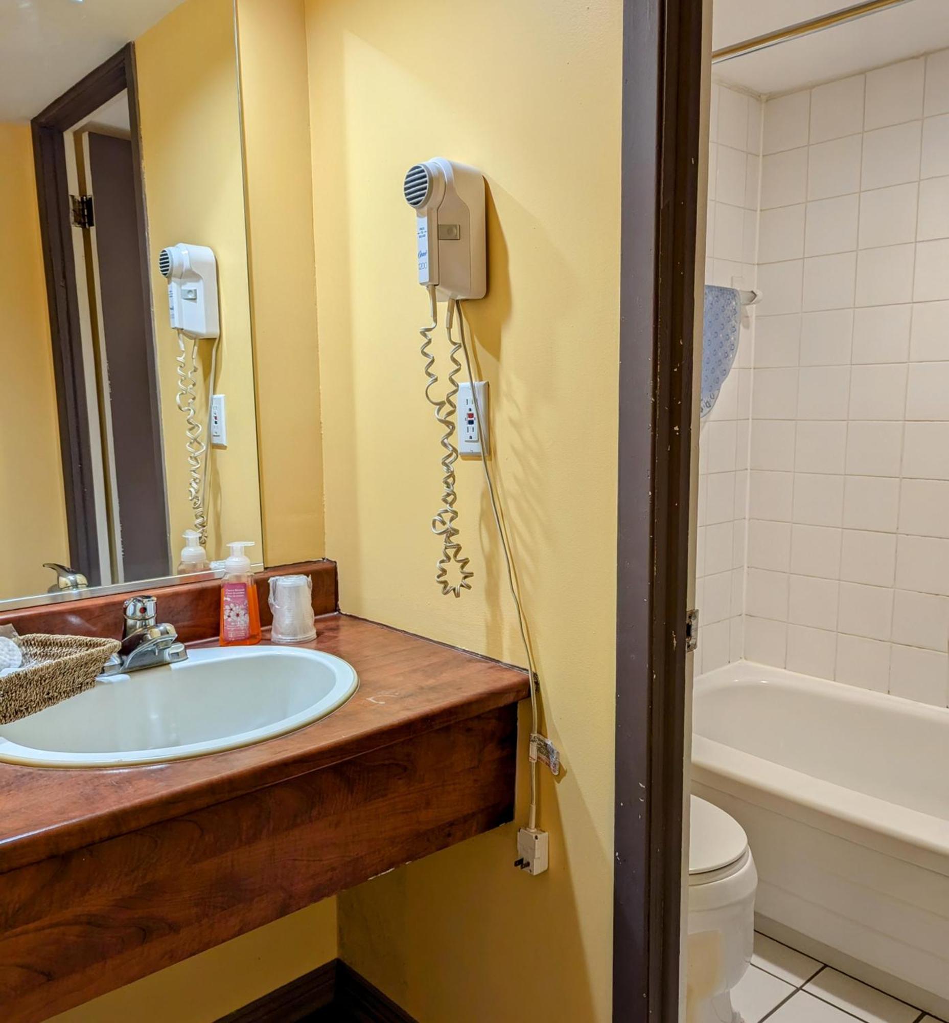 Motel Des Pentes Et Suites Saint-Sauveur Экстерьер фото